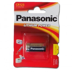 Panasonic Lithium Batterie CR 123 A