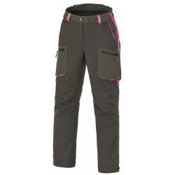 Pinewood Jagdhose Wolf 8355 Ladies Moosgrün/Hot Pink