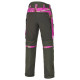 Pinewood Jagdhose Wolf 8355 Ladies Moosgrün/Hot Pink